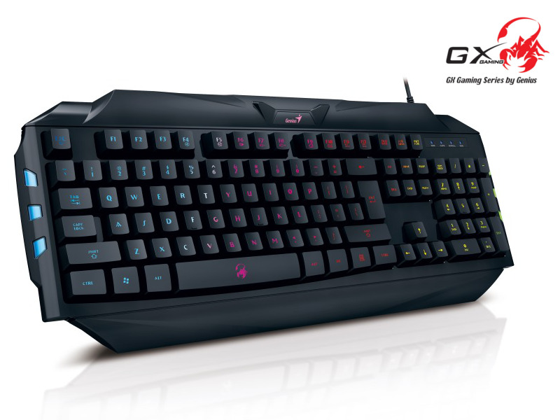 Genius GX Gaming Scorpion K5 je levná klávesnice pro začínající pařany