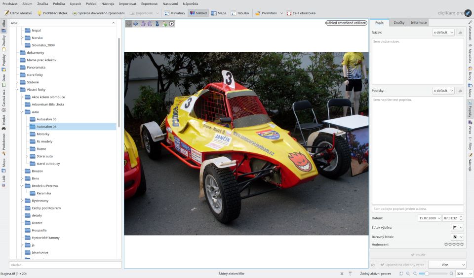 Správci fotografií zdarma (nejen) pro Linux v roce 2022