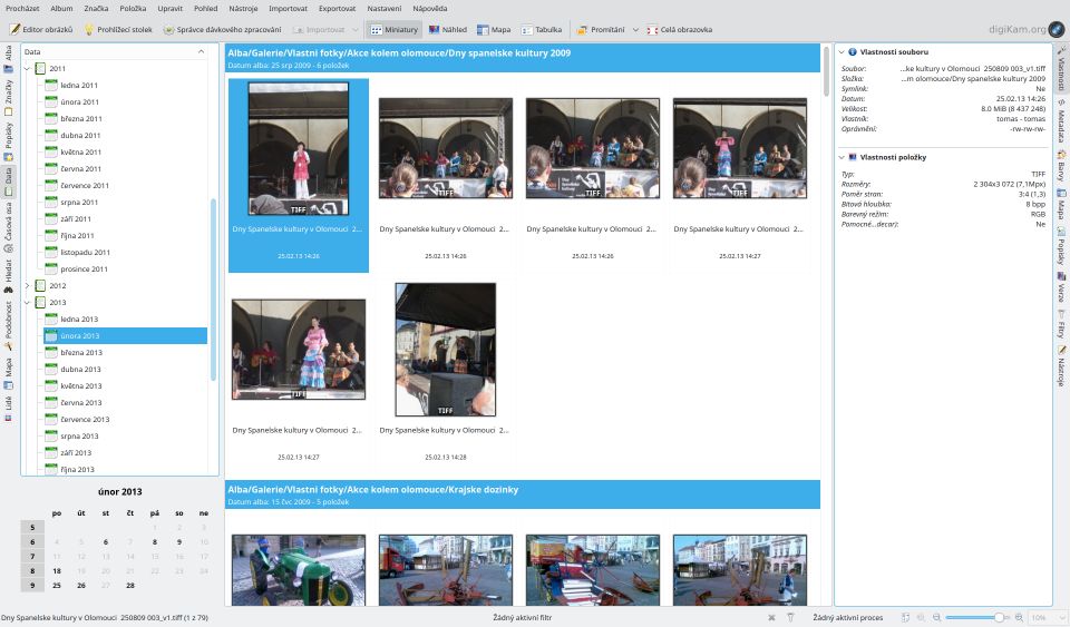 Správci fotografií zdarma (nejen) pro Linux v roce 2022
