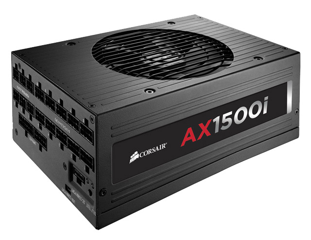 Digitálně řízené PSU Corsair AX1500i bude k dostání od konce května