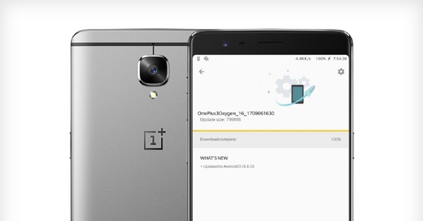 OnePlus aktualizuje telefony 3 a 3T na Android 8.0