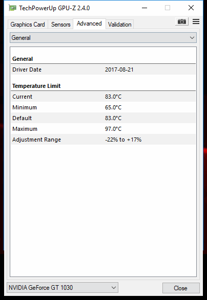 MSI Radeon RX 550 Aero ITX vs Asus GeForce GT 1030