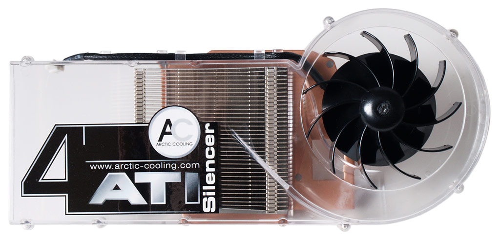 AC ATi Silencer 4, chladič z nové série pro grafické karty řady Radeon X800