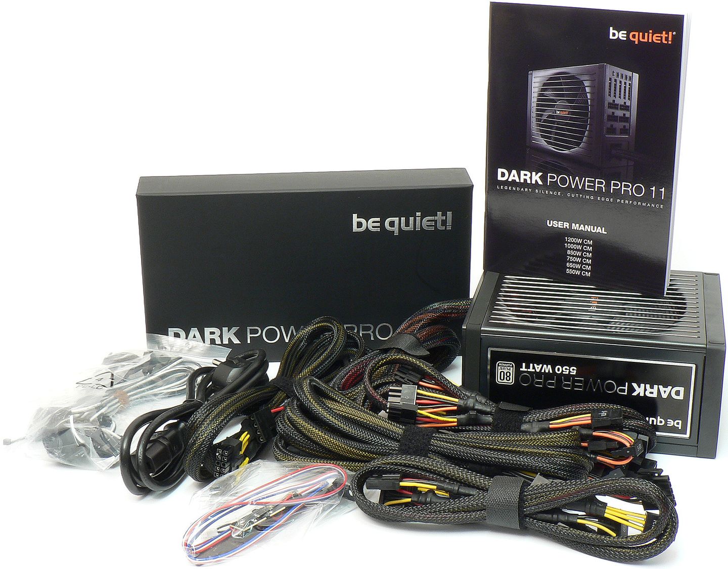 Be Quiet! Dark Power Pro P11 550 W: od zlata k platině 