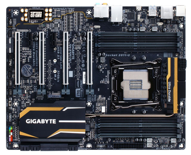 Gigabyte odhalil základní desku X99P-SLI s paticí LGA 2011-v3 a portem Thunderbolt 3 