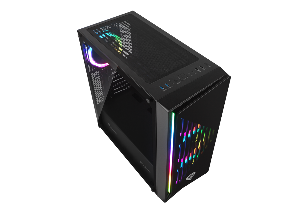 Genesis Irid 400 RGB: PC skříň s podsvícením a líbivým vzhledem