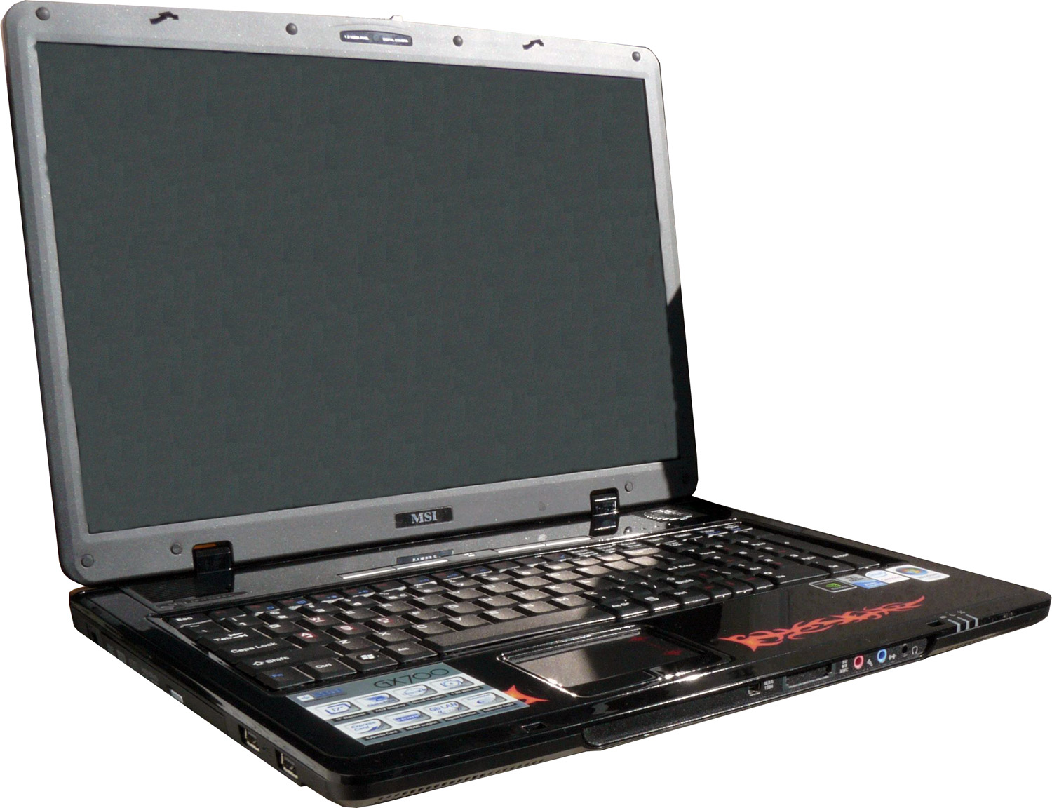 MSI MegaBook GX-700E - herní notebook se vším všudy