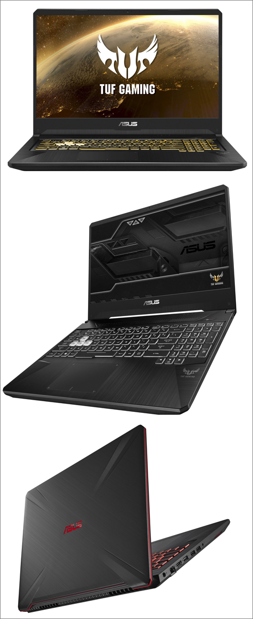  ASUS TUF Gaming FX505 a FX705: Notebooky s GeForce GTX 1660 Ti a AMD Ryzen 7