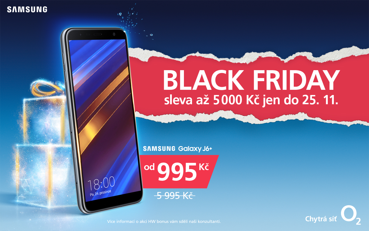 O2 v rámci Black Friday navyší vánoční bonus až na sedm tisíc korun