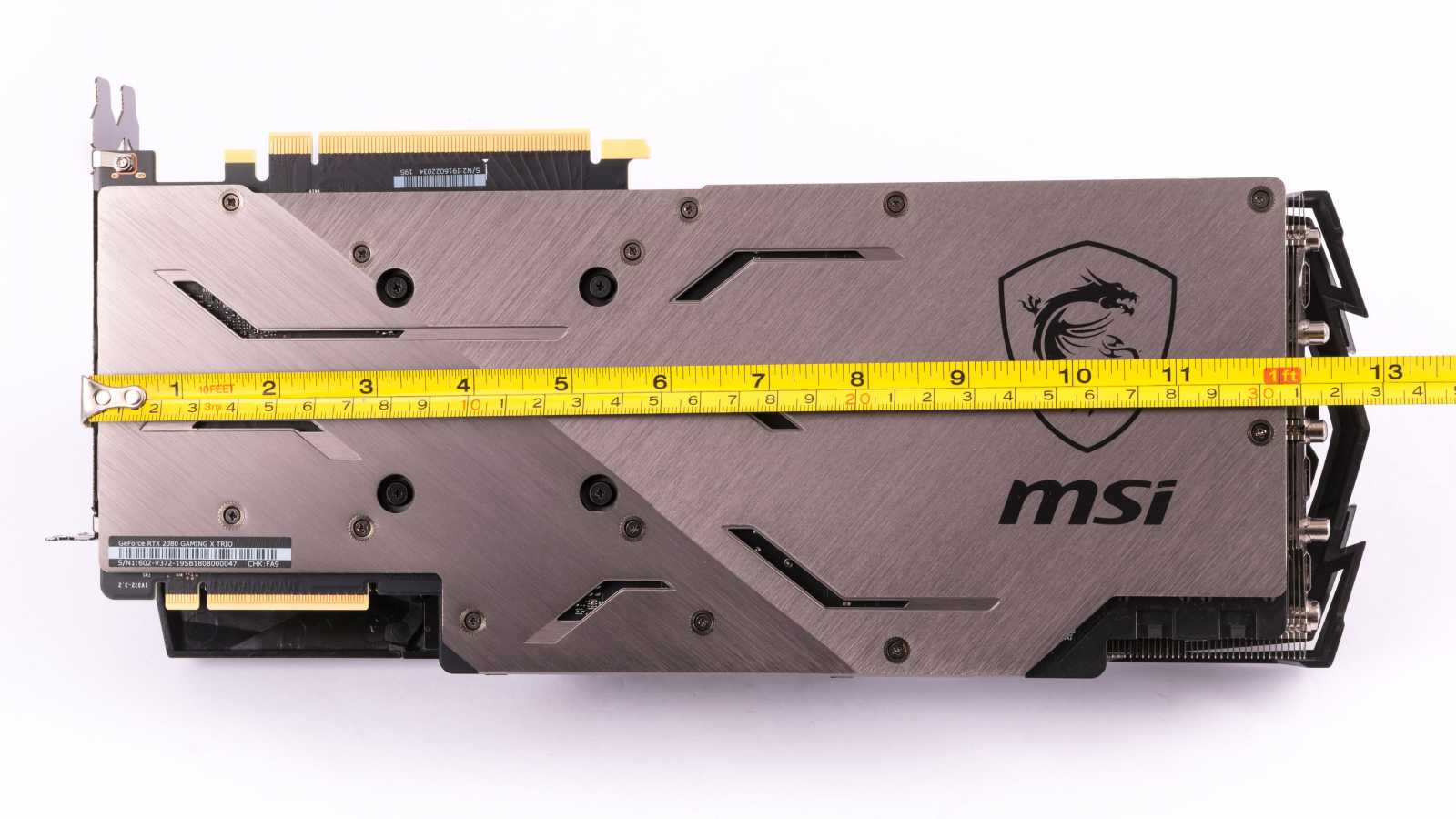 Test MSI GF RTX 2080 Gaming X: Zrak vám bude přecházet