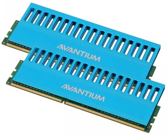 Nový výrobce Avantium představuje DDR3 moduly se zajímavým chlazením