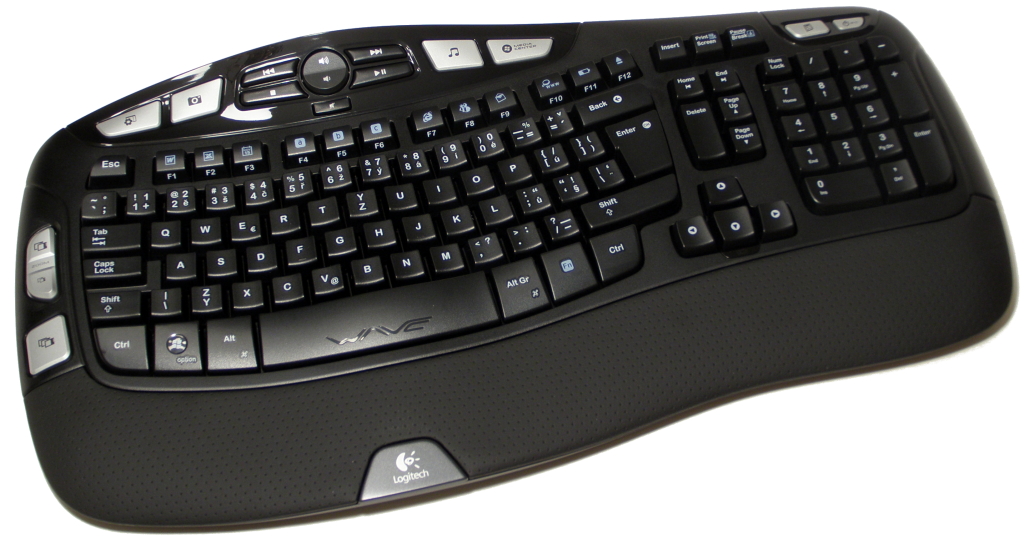 Logitech Cordless Wave Pro - na vlnách ergonomie