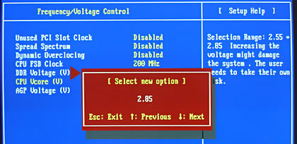 Athlon 64 +3200 / MSI K8T Neo: první testy