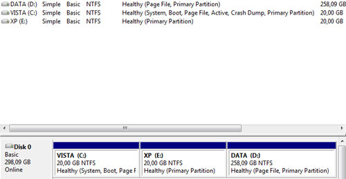 Vistalizace 1. - Vista + Windows XP