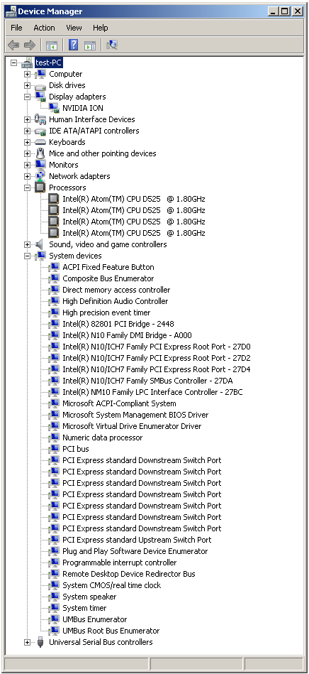 AMD E-350 Zacate proti Intelu Atom D525 s ION 2