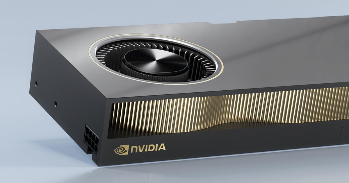 Do prodeje míří profi grafiky Nvidia RTX A4000 a RTX A5000