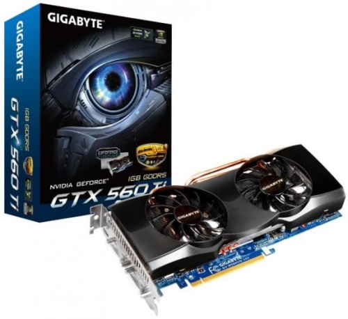 Gigabyte připravuje dvě GeForce GTX 560 Ti s chladiče WindForce 2X