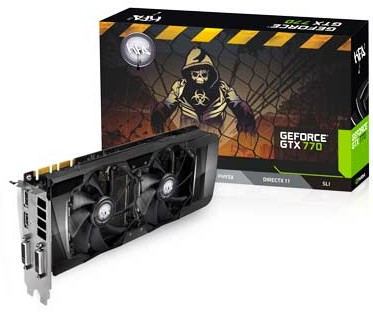 Přehled grafických karet GeForce GTX 770 různých značek