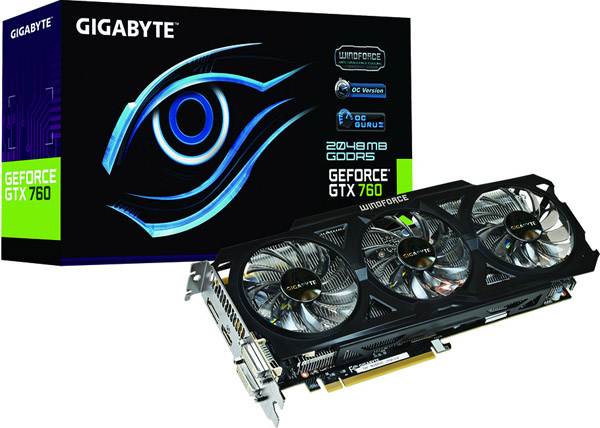 Přehled GeForce GTX 760 od jednotlivých výrobců