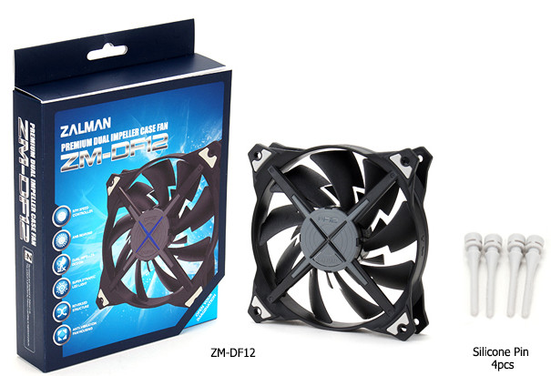 Zalman zahajuje prodej 120mm ventilátoru ZM-DF12