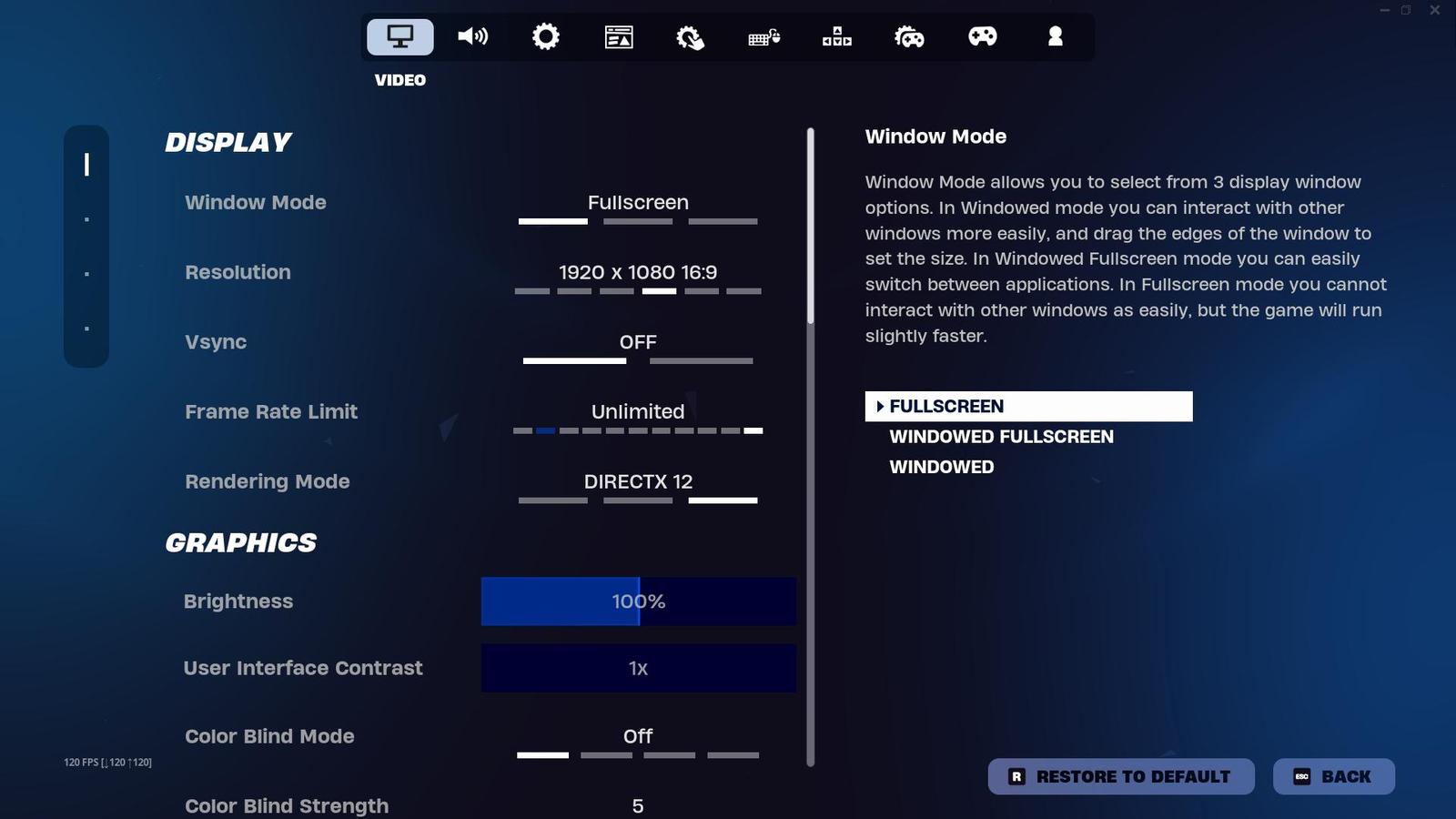 Fortnite v roce 2024: vliv nastavení na výkon a kvalitu grafiky a testy odezvy