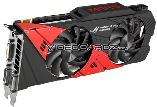 První snímky chystané dual-GPU grafické karty ASUS ROG Mars 760