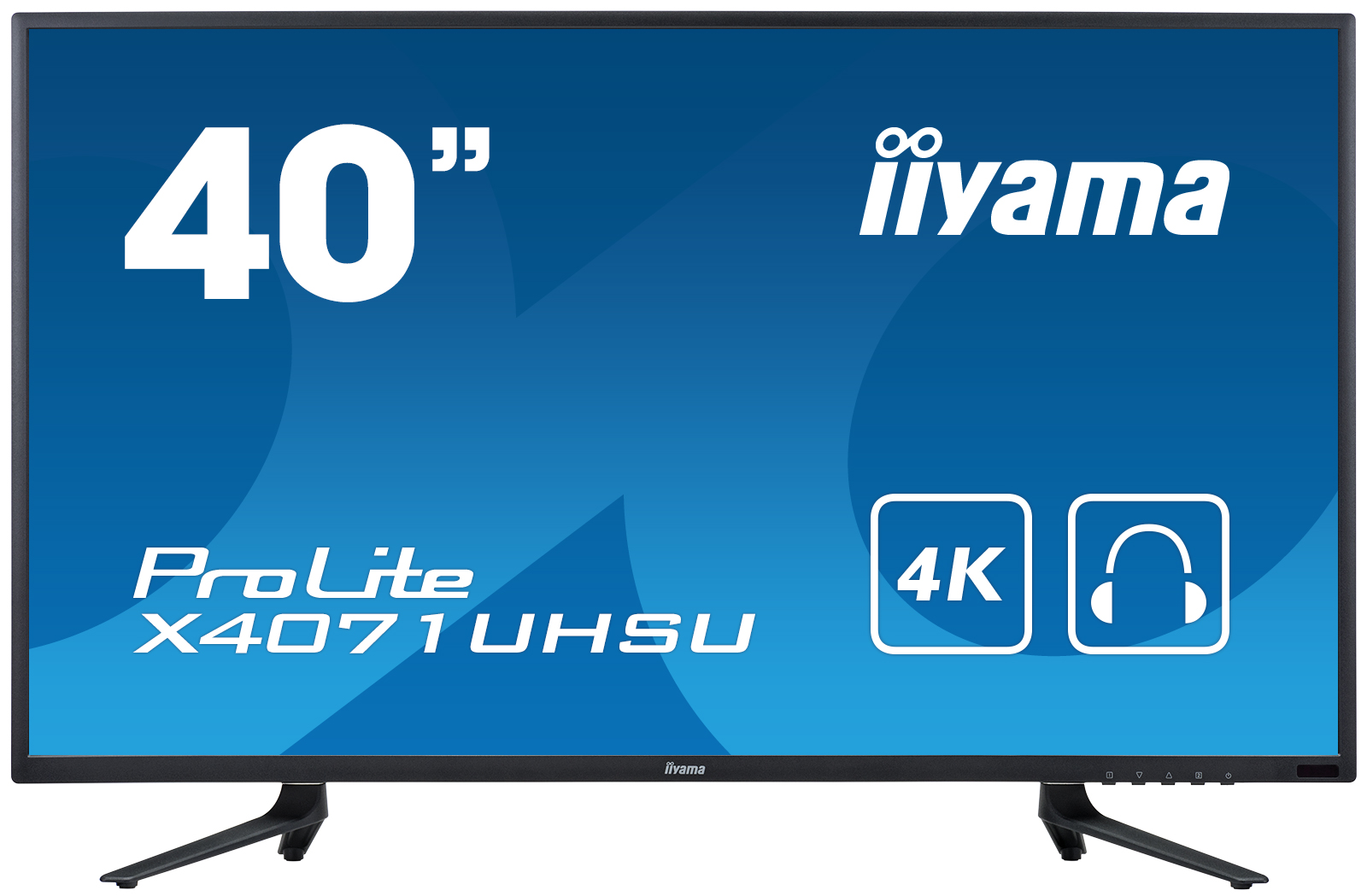 iiyama ProLite X4071UHSU-B1: 40palcový monitor se 4K rozlišením a USB hubem