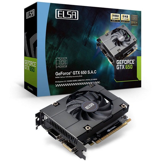 ELSA GeForce GTX 660 SAC a GTX 650 SAC: grafické karty s tichých vzduchovým chlazením