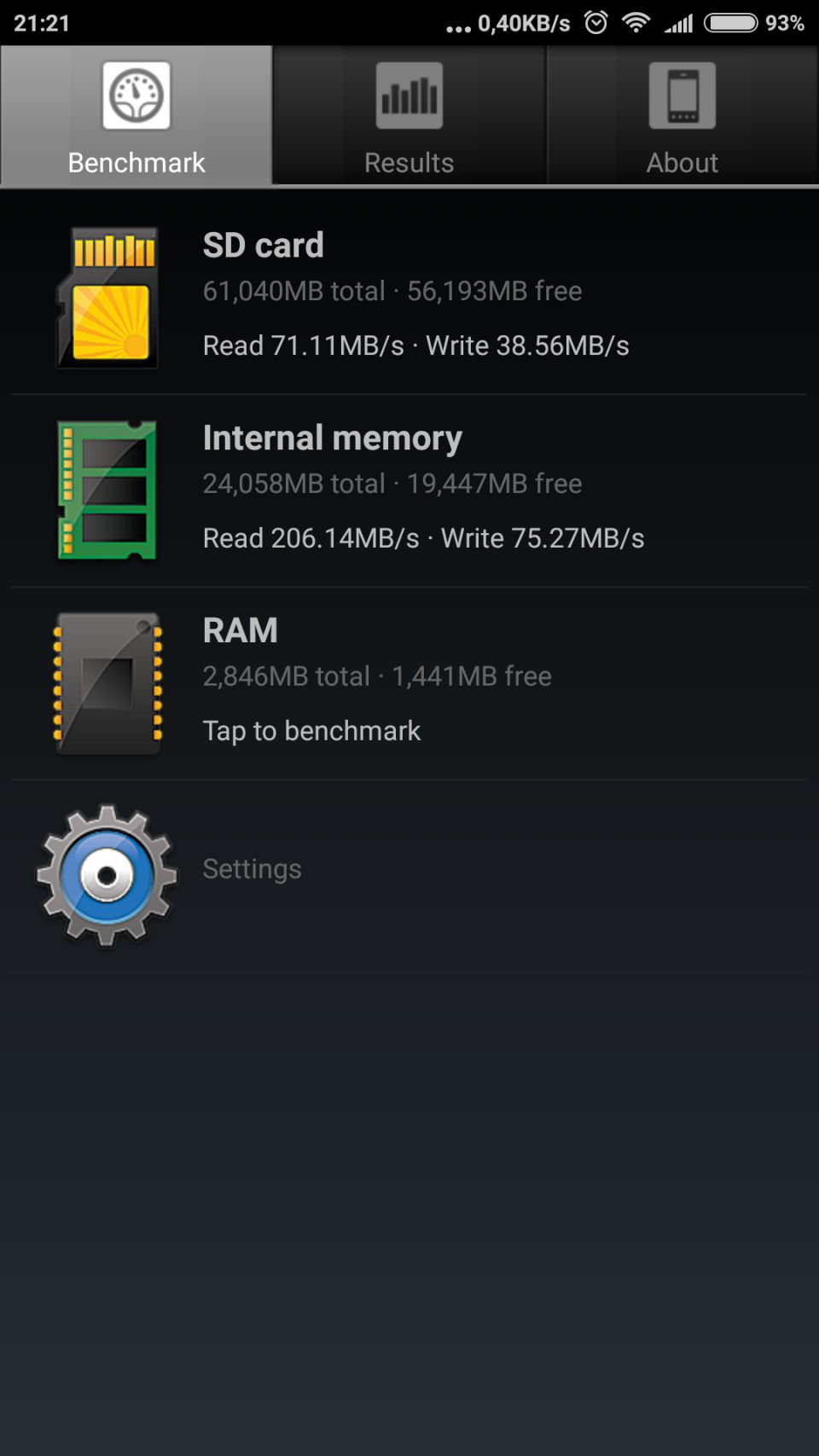 Deset 64GB karet microSD: rychlost v mobilu s Androidem