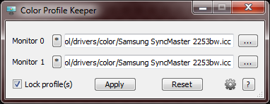 Color Profile Keeper