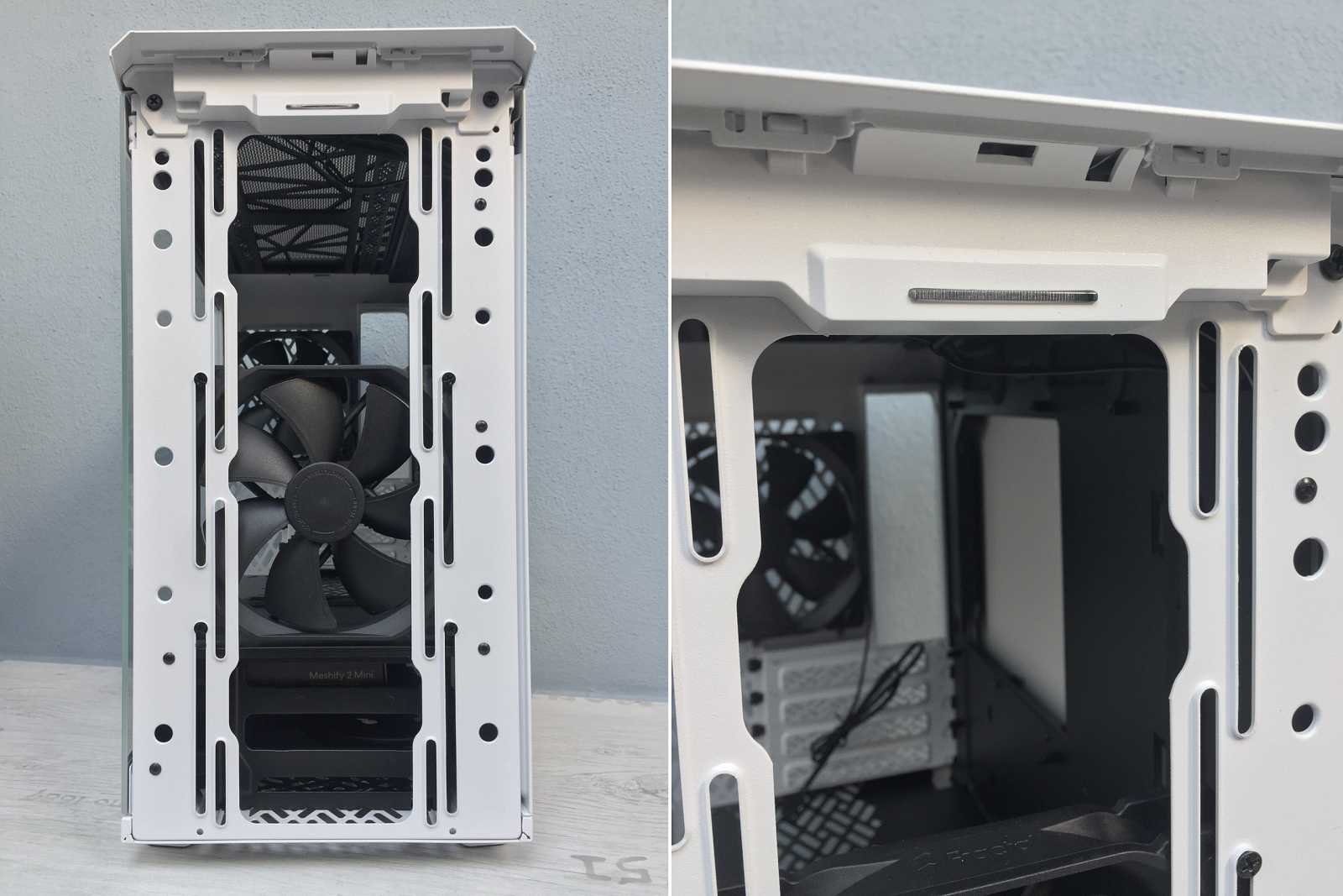 Test skříní Fractal Design Meshify 2 Mini a Define 7 Nano