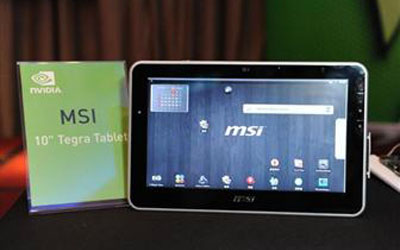 MSI připravuje tablet založený na platformě NVIDIA Tegra
