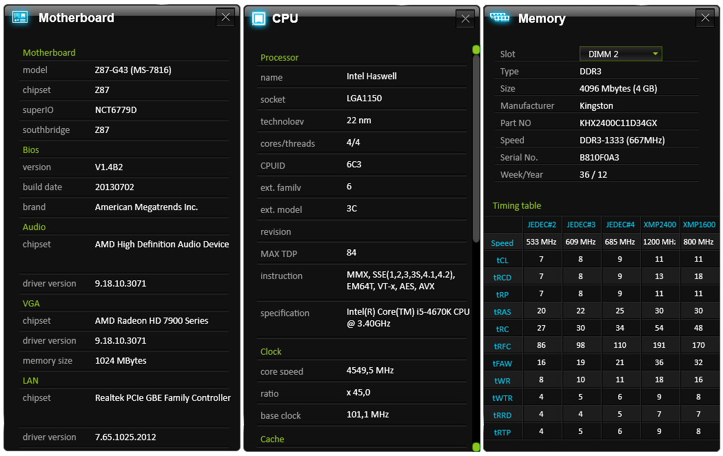 Čtyři desky nižší střední třídy Intel Z87 v testu – 1. díl