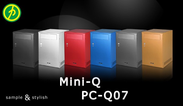 LianLi PC-Q07 - Skříň pro HTPC v barvách duhy