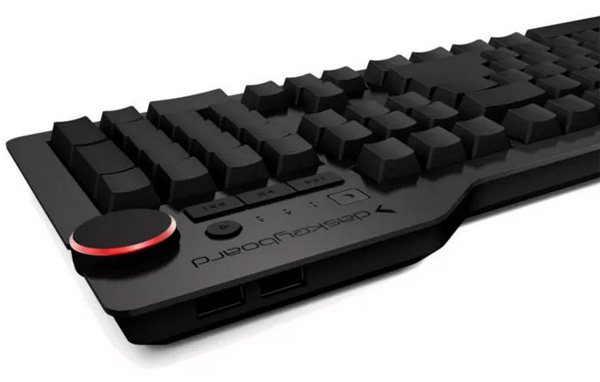 Das Keyboard 4 – atraktivní mechanická klávesnice s velkým regulátorem hlasitosti