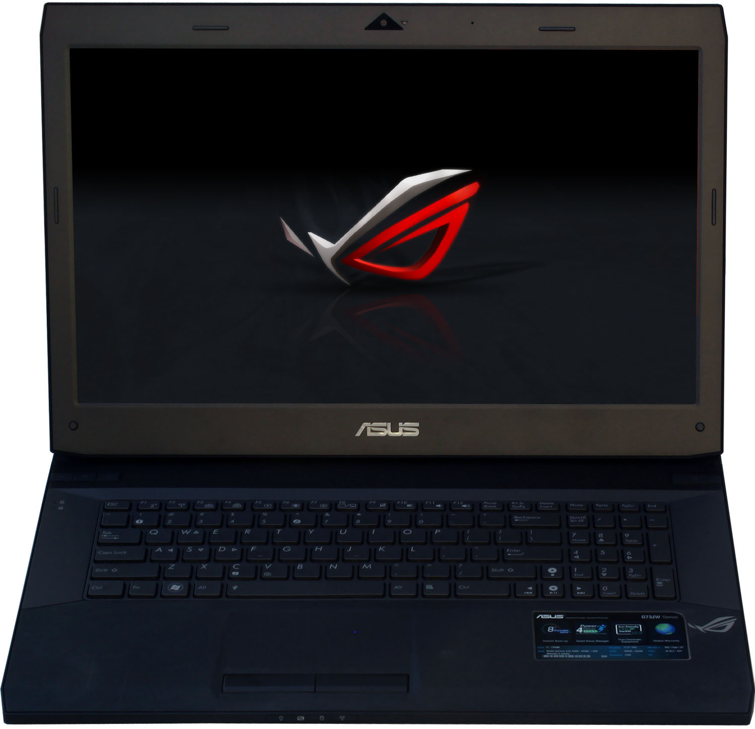 Asus ROG G73JW — herní obr s GTX 460M v podpalubí