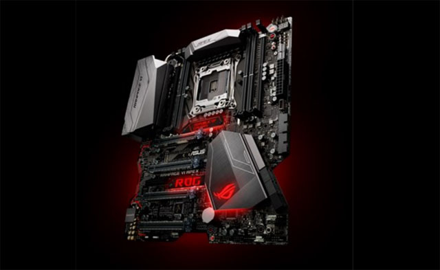 Asus představil špičkovou desku pro hráče ROG Rampage VI Apex X299