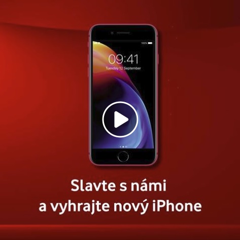 Soutěžte s Vodafonem a vyhrajte iPhone 8