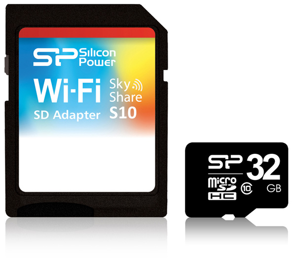 Silicon Power Sky Share S10 – micro-SDHC paměťová karta s WiFi