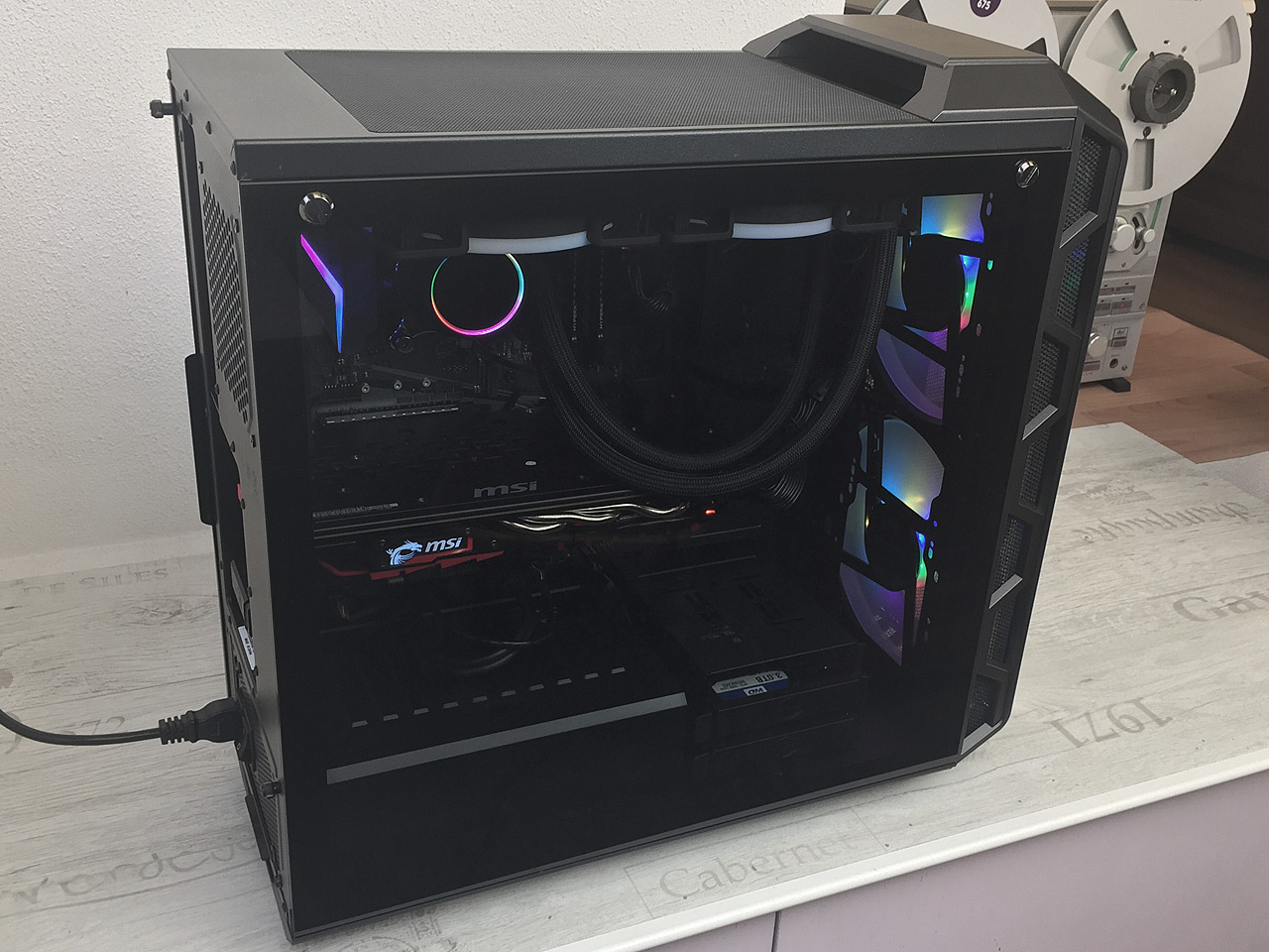 Cooler Master MasterCase H500 ARGB – nejnižší HAF