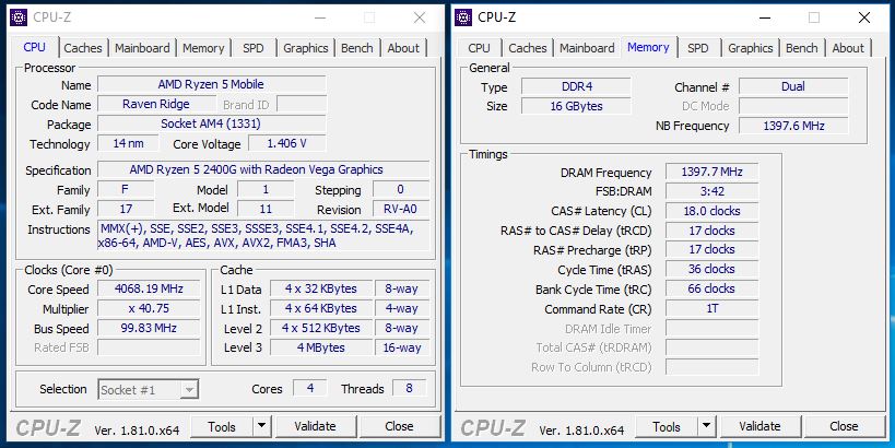 AMD Ryzen 3 2200G, Ryzen 5 2400G a Ryzen 5 1400 v testu 