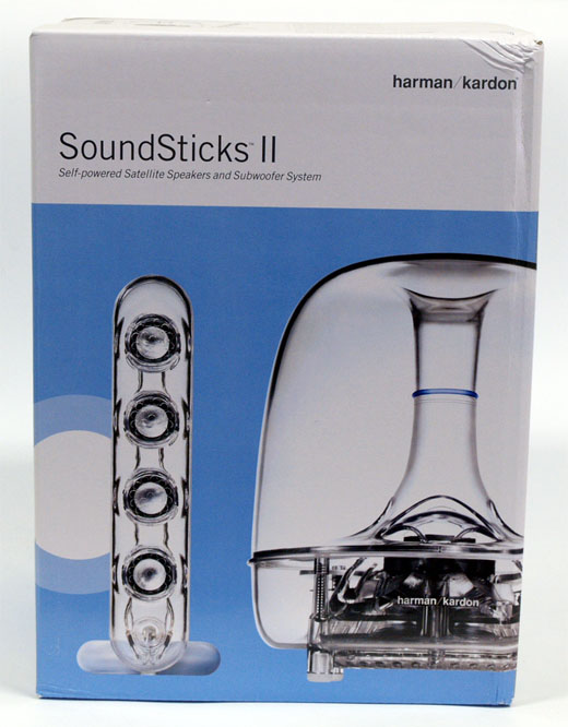 Harman/Kardon SoundSticks II: ,,Křišťálové repro"