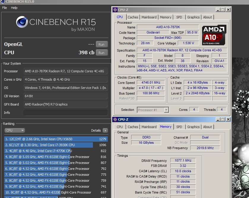 AMD A10-7870K Godavari = refresh Kaveri 