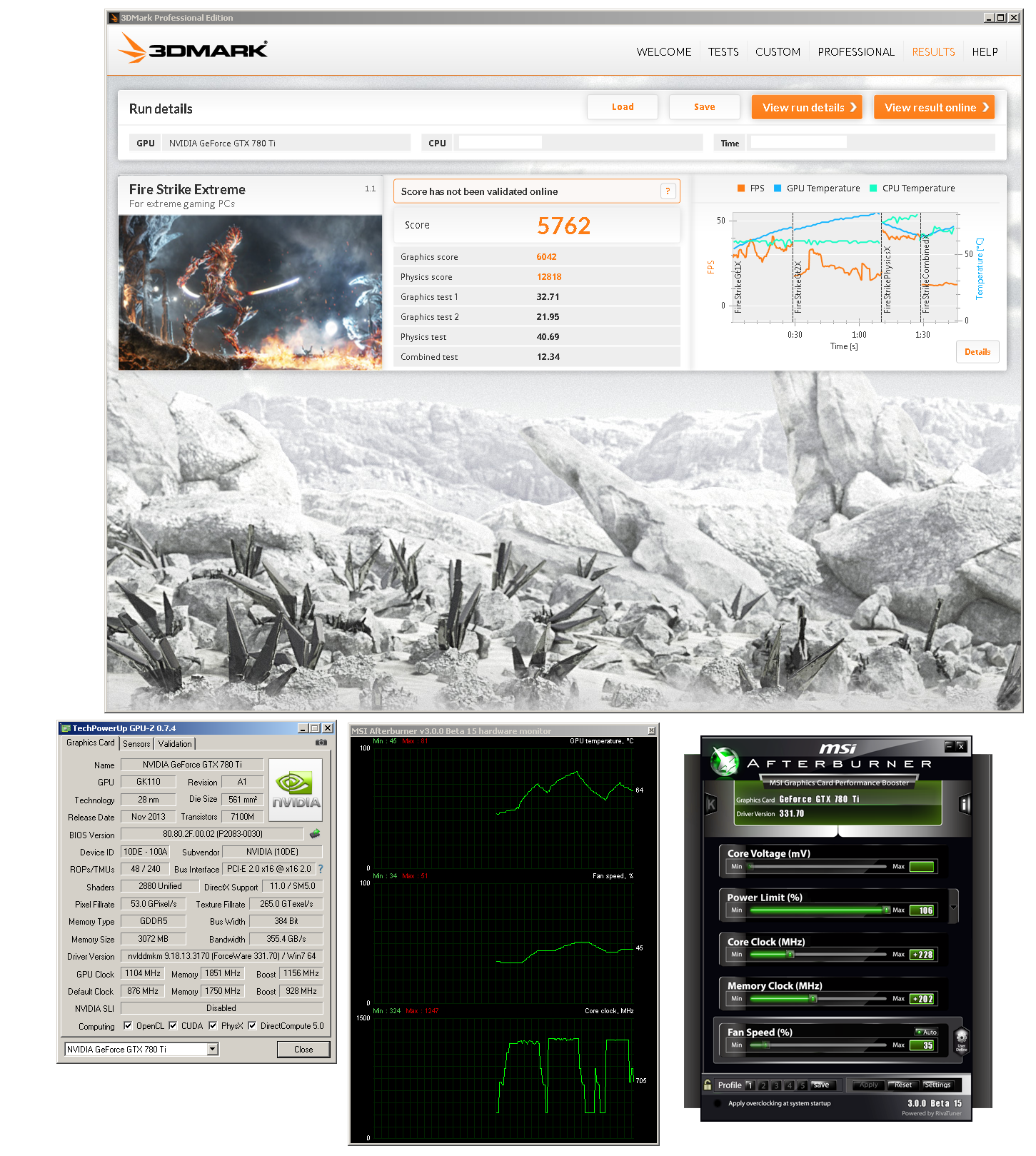 Preview GeForce GTX 780 Ti (taktování)