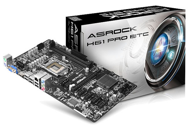 ASRock uvádí na trh dvě základní desky určené k Bitcoin dolování