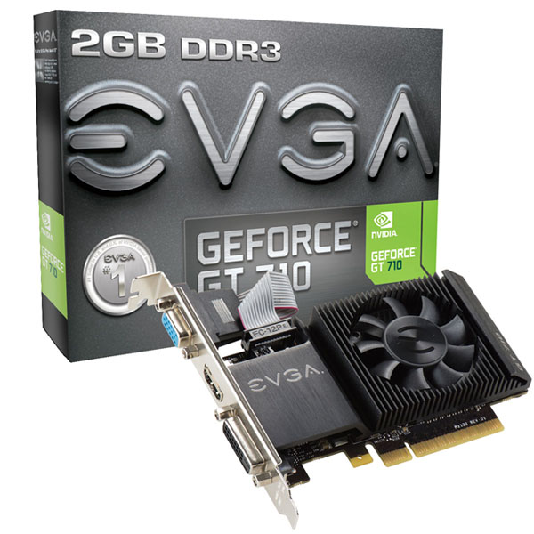 EVGA odhalila svoji řadu levných grafických karet GeForce GT 710