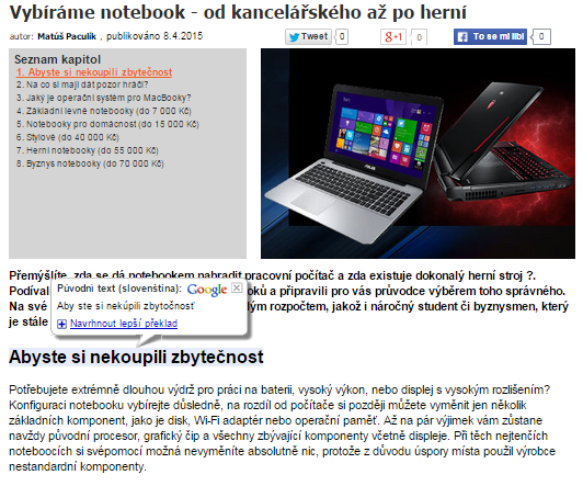 Vyberáme notebook – od kancelárskeho až po herný