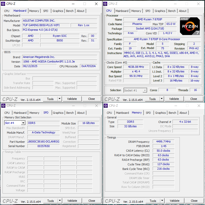 Recenze mainstreamové základní desky Asus TUF Gaming B850 Plus WIFI