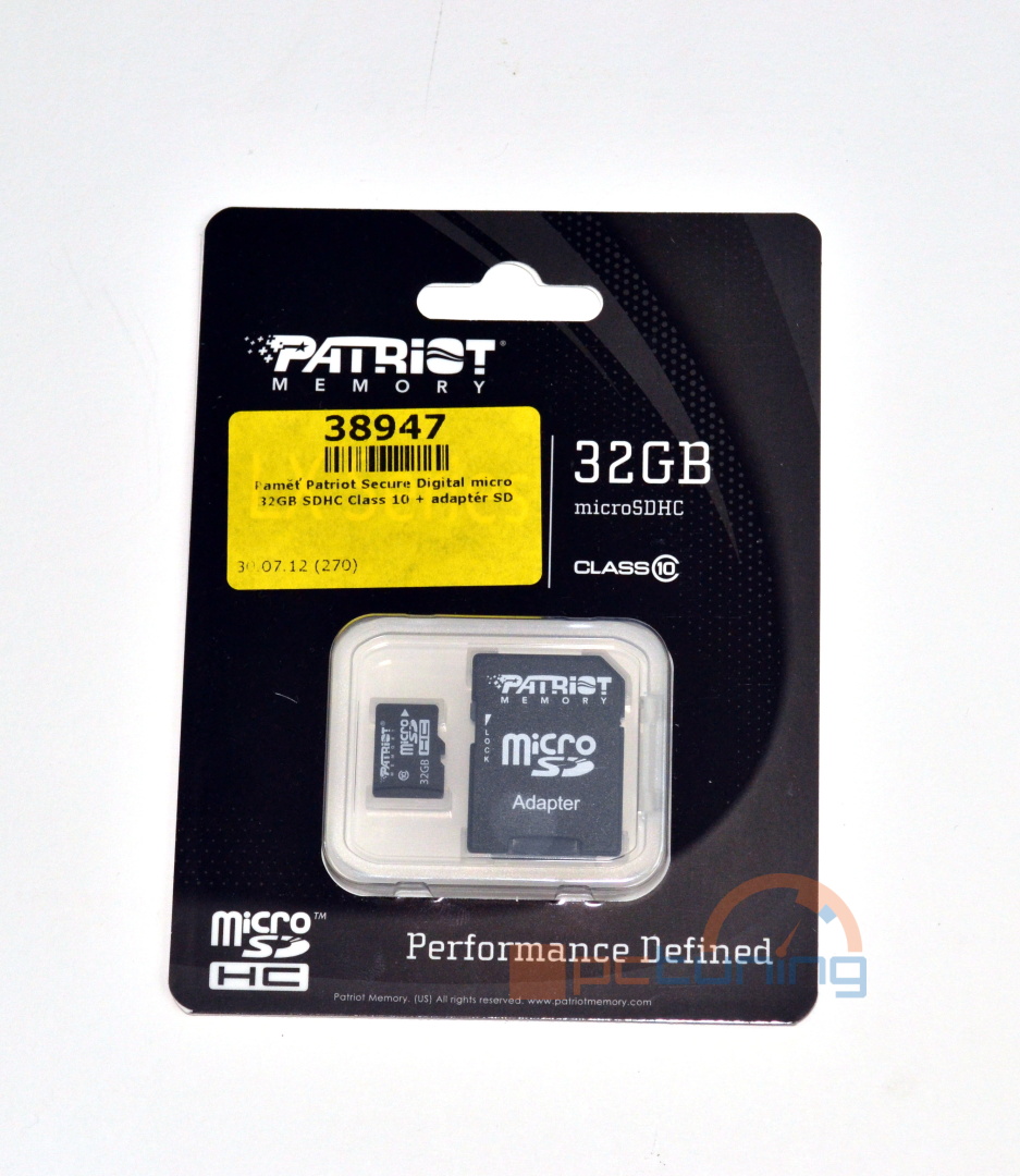 Test 32GB microSD karet – když telefonu dochází místo