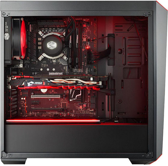 Cooler Master přichází s elegantní PC skříní MaterBox Lite 5 s čirým čelem a bočním panelem